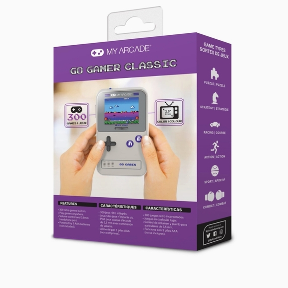 300 Games!! MY ARCADE Go Gamer Classic - Picture 4 of 7